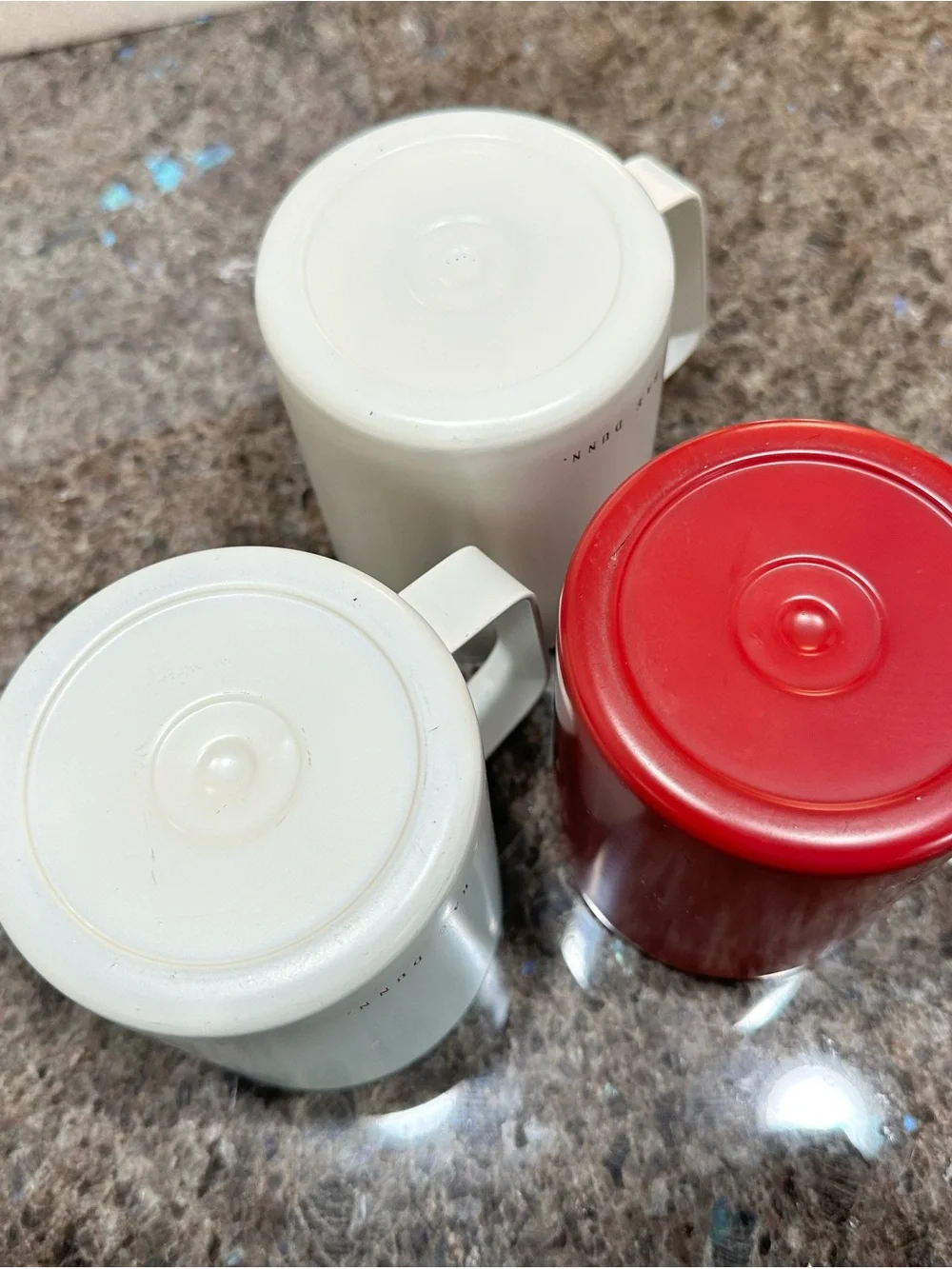 Rae Dunn Metal 3 Mug Set